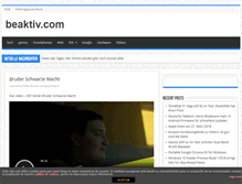 Tablet Screenshot of beaktiv.com